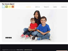 Tablet Screenshot of fourseasonsapparel.net
